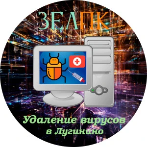 Услуга «Удаление вирусов» в Лугинино от частного выездного компьютерного мастера